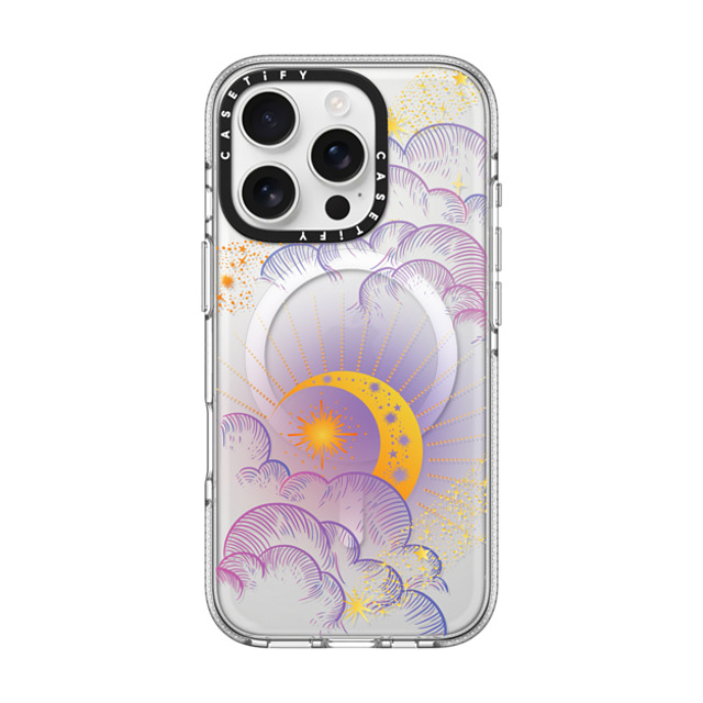 CASETiFY iPhone 16 Pro ケース クリア クリア ケース MagSafe対応 Lunar Glimmer casetify_artist Back to School CASETiFY iPhone 16 Pro ケース クリア クリア ケース MagSafe対応 Lunar Glimmer casetify_artist Back to School