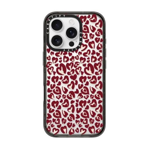 iPhone 16 Pro - Leopard Love- Red