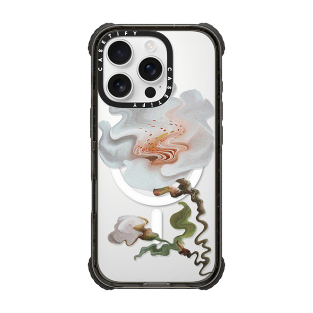 CASETiFY iPhone 16 Pro Case Black ウルトラ インパクトケース MagSafe 対応 Floral フローラル Solo Sakura Reflection Father's Day CASETiFY iPhone 16 Pro Case Black ウルトラ インパクトケース MagSafe 対応 Floral フローラル Solo Sakura Reflection Father's Day
