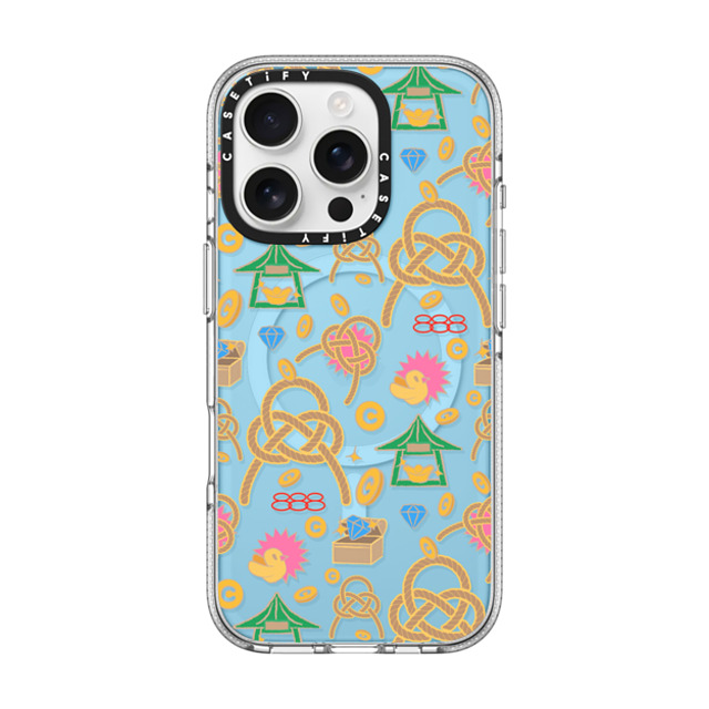 CASETiFY iPhone 16 Pro ケース クリア クリア ケース MagSafe対応 FU GUI Case casetify_artist