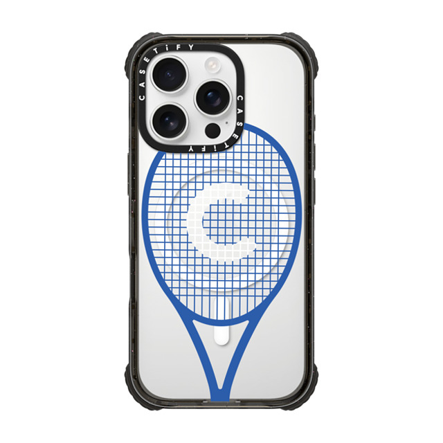 CASETiFY iPhone 16 Pro ケース ブラック ウルトラ インパクトケース MagSafe 対応 Tennis Racket casetify_artist Father's Day CASETiFY iPhone 16 Pro ケース ブラック ウルトラ インパクトケース MagSafe 対応 Tennis Racket casetify_artist Father's Day