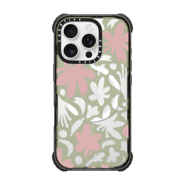 CASETiFY iPhone 16 Pro ケース ブラック ウルトラ インパクトケース MagSafe 対応 Floral フローラル Botanical Sakura Father's Day CASETiFY iPhone 16 Pro ケース ブラック ウルトラ インパクトケース MagSafe 対応 Floral フローラル Botanical Sakura Father's Day