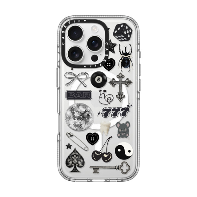 CASETiFY iPhone 16 Pro Case Clear Clear Case MagSafe Compatible Lucky Streak casetify_artist Father's Day CASETiFY iPhone 16 Pro Case Clear Clear Case MagSafe Compatible Lucky Streak casetify_artist Father's Day