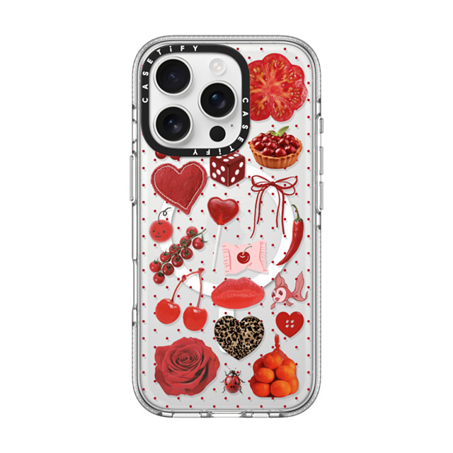 CASETiFY iPhone 16 Pro Case Clear Clear Case MagSafe Compatible Cherry-Picked Luck casetify_artist CASETiFY iPhone 16 Pro Case Clear Clear Case MagSafe Compatible Cherry-Picked Luck casetify_artist