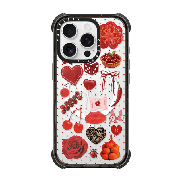 CASETiFY iPhone 16 Pro ケース ブラック ウルトラ インパクトケース MagSafe 対応 Cherry-Picked Luck casetify_artist Father's Day CASETiFY iPhone 16 Pro ケース ブラック ウルトラ インパクトケース MagSafe 対応 Cherry-Picked Luck casetify_artist Father's Day