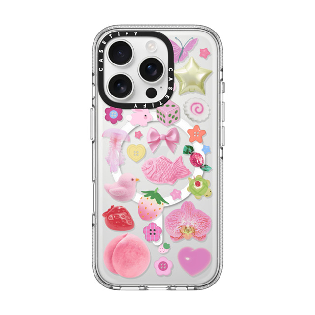 CASETiFY iPhone 16 Pro Case Clear Clear Case MagSafe Compatible Sweet Charmed Dreams casetify_artist Mother's Day CASETiFY iPhone 16 Pro Case Clear Clear Case MagSafe Compatible Sweet Charmed Dreams casetify_artist Mother's Day