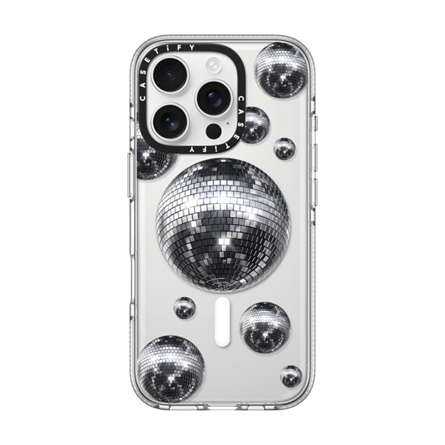 CASETiFY iPhone 16 Pro ケース クリア クリア ケース MagSafe対応 Monochrome,Y2K Y2K,Monochrome Disco Galaxy Father's Day CASETiFY iPhone 16 Pro ケース クリア クリア ケース MagSafe対応 Monochrome,Y2K Y2K,Monochrome Disco Galaxy Father's Day