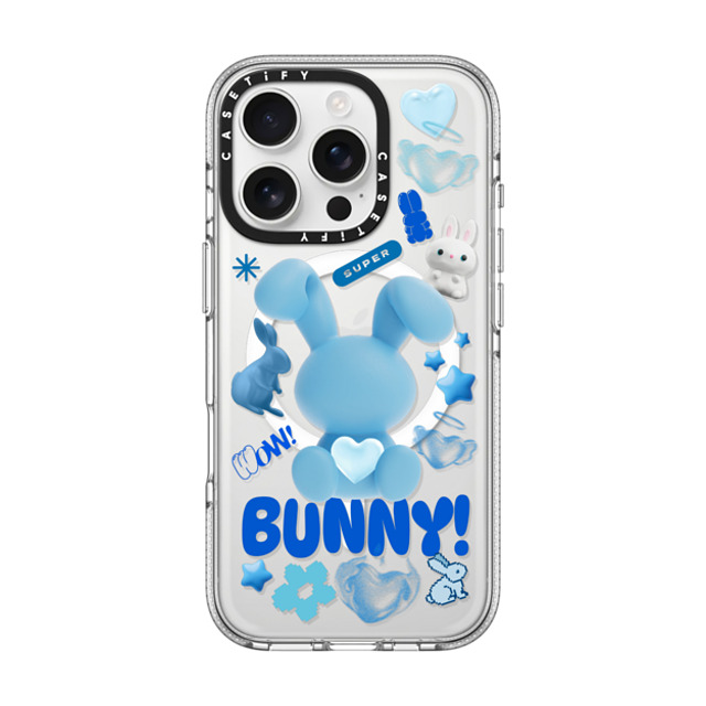 CASETiFY iPhone 16 Pro Case Clear Clear Case MagSafe Compatible Bunny Records casetify_artist Father's Day CASETiFY iPhone 16 Pro Case Clear Clear Case MagSafe Compatible Bunny Records casetify_artist Father's Day