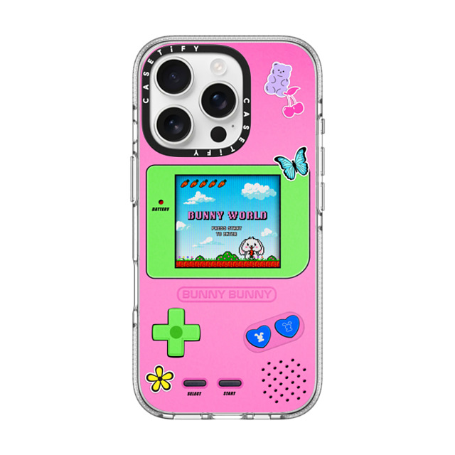 CASETiFY iPhone 16 Pro Case クリア クリア ケース MagSafe対応 Bunny World casetify_artist Father's Day CASETiFY iPhone 16 Pro Case クリア クリア ケース MagSafe対応 Bunny World casetify_artist Father's Day