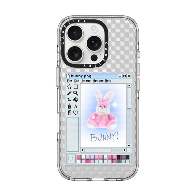 CASETiFY iPhone 16 Pro ケース クリア クリア ケース MagSafe対応 Bunny. png casetify_artist Back to School CASETiFY iPhone 16 Pro ケース クリア クリア ケース MagSafe対応 Bunny. png casetify_artist Back to School