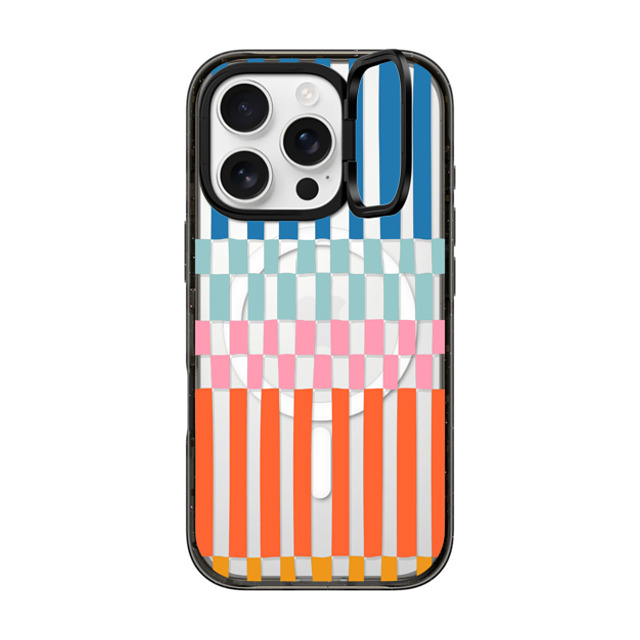 CASETiFY iPhone 16 Pro ケース ブラック インパクトリングスタンドケース MagSafe対応 Checkered,Line Art Checkered,Line Art Sunday checkers Father's Day CASETiFY iPhone 16 Pro ケース ブラック インパクトリングスタンドケース MagSafe対応 Checkered,Line Art Checkered,Line Art Sunday checkers Father's Day