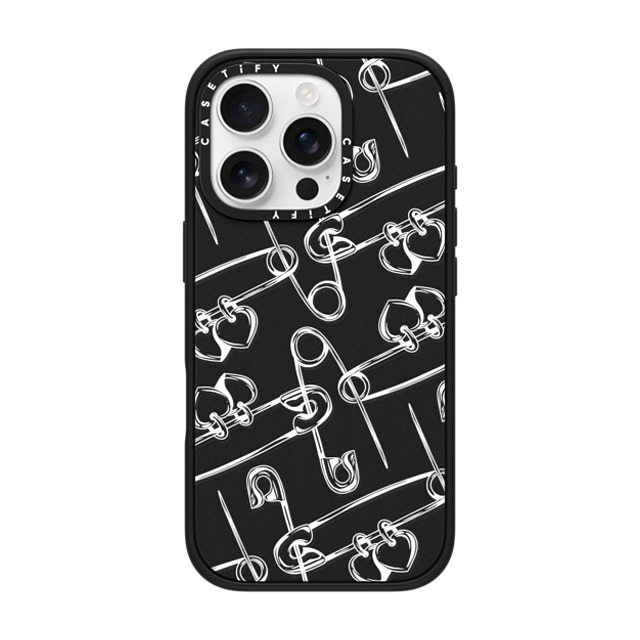 CASETiFY iPhone 16 Pro Case Matte Black Impact Case MagSafe Compatible Minimalism,Monochrome Monochrome,Minimalism Safety Hearts Back to School CASETiFY iPhone 16 Pro Case Matte Black Impact Case MagSafe Compatible Minimalism,Monochrome Monochrome,Minimalism Safety Hearts Back to School