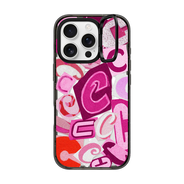 CASETiFY iPhone 16 Pro Case Black インパクトリングスタンドケース MagSafe対応 Pop Art ポップアート C Collage Father's Day CASETiFY iPhone 16 Pro Case Black インパクトリングスタンドケース MagSafe対応 Pop Art ポップアート C Collage Father's Day