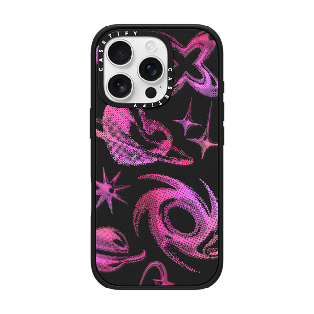 CASETiFY iPhone 16 Pro ケース マットブラック インパクトケース MagSafe対応 Star,Heart Heart,Star,Y2K Y2K Bitmap Father's Day CASETiFY iPhone 16 Pro ケース マットブラック インパクトケース MagSafe対応 Star,Heart Heart,Star,Y2K Y2K Bitmap Father's Day
