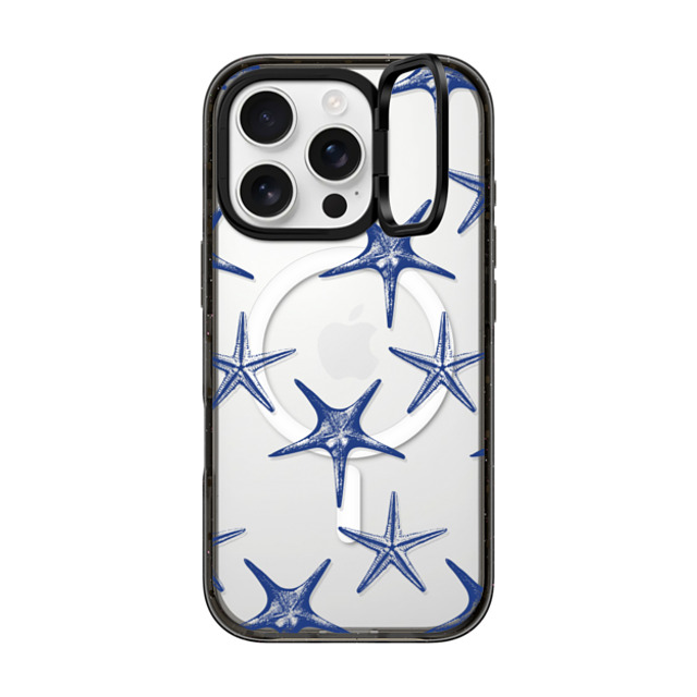 CASETiFY iPhone 16 Pro Case Black インパクトリングスタンドケース MagSafe対応 Star gazing casetify_artist CASETiFY iPhone 16 Pro Case Black インパクトリングスタンドケース MagSafe対応 Star gazing casetify_artist