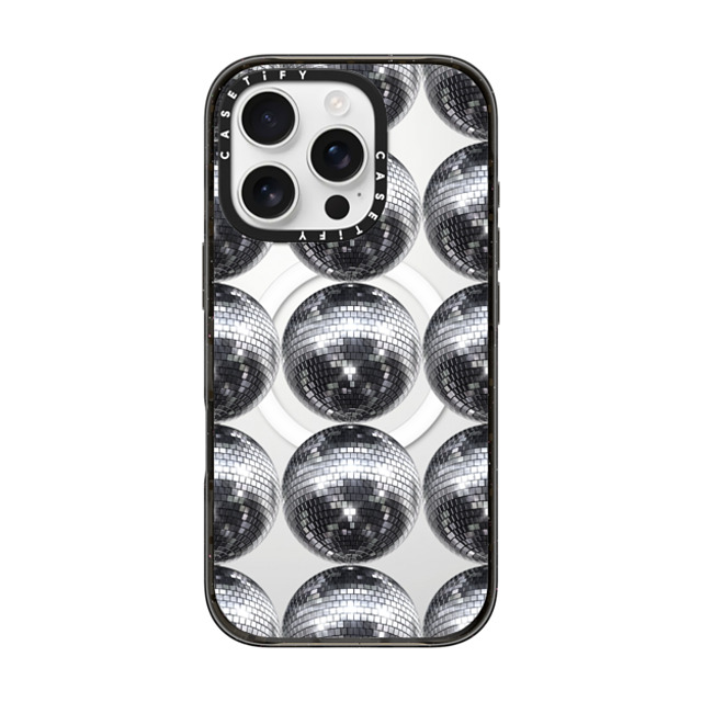 CASETiFY iPhone 16 Pro ケース ブラック インパクトケース MagSafe対応 Monochrome,Y2K Monochrome,Y2K Disco Grid Back to School CASETiFY iPhone 16 Pro ケース ブラック インパクトケース MagSafe対応 Monochrome,Y2K Monochrome,Y2K Disco Grid Back to School
