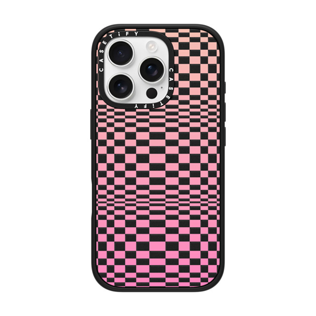 CASETiFY iPhone 16 Pro Case Matte Black Impact Case MagSafe Compatible Checkered,Pastel Checkered,Pastel Sunset Delulu Father's Day CASETiFY iPhone 16 Pro Case Matte Black Impact Case MagSafe Compatible Checkered,Pastel Checkered,Pastel Sunset Delulu Father's Day