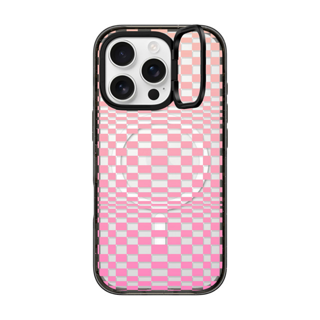 CASETiFY iPhone 16 Pro Case Black インパクトリングスタンドケース MagSafe対応 Checkered,Pastel Checkered,Pastel Sunset Delulu Mother's Day CASETiFY iPhone 16 Pro Case Black インパクトリングスタンドケース MagSafe対応 Checkered,Pastel Checkered,Pastel Sunset Delulu Mother's Day