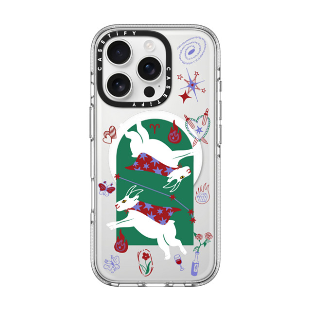 CASETiFY iPhone 16 Pro ケース クリア クリア ケース MagSafe対応 Aries casetify_artist Father's Day CASETiFY iPhone 16 Pro ケース クリア クリア ケース MagSafe対応 Aries casetify_artist Father's Day