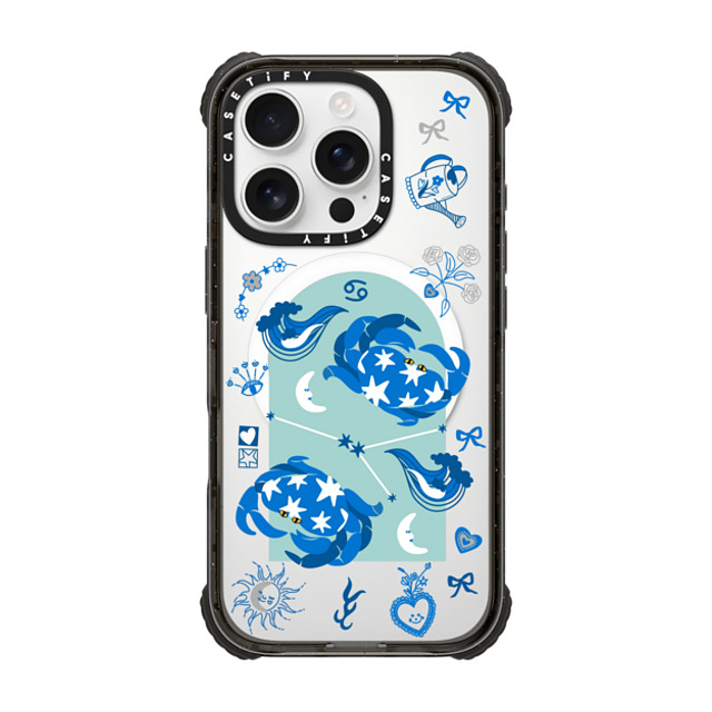 CASETiFY iPhone 16 Pro ケース ブラック ウルトラ インパクトケース MagSafe 対応 Cancer casetify_artist Father's Day CASETiFY iPhone 16 Pro ケース ブラック ウルトラ インパクトケース MagSafe 対応 Cancer casetify_artist Father's Day