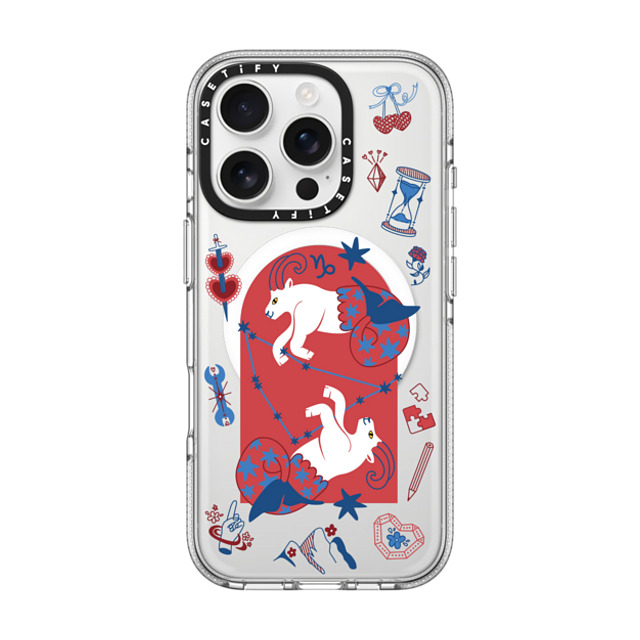 CASETiFY iPhone 16 Pro Case クリア クリア ケース MagSafe対応 Capricorn casetify_artist Father's Day CASETiFY iPhone 16 Pro Case クリア クリア ケース MagSafe対応 Capricorn casetify_artist Father's Day