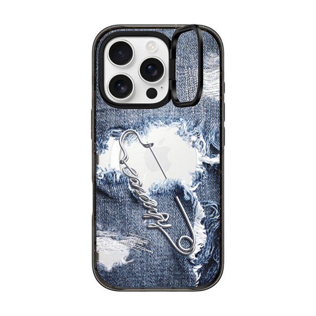 CASETiFY iPhone 16 Pro ケース ブラック インパクトリングスタンドケース MagSafe対応 Pinned Statement Case casetify_artist Father's Day CASETiFY iPhone 16 Pro ケース ブラック インパクトリングスタンドケース MagSafe対応 Pinned Statement Case casetify_artist Father's Day