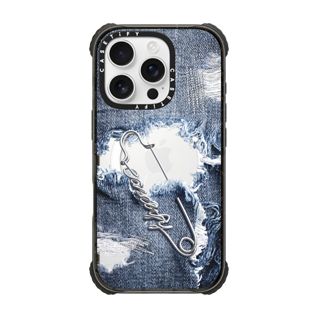 CASETiFY iPhone 16 Pro Case Black ウルトラ インパクトケース MagSafe 対応 Pinned Statement Case casetify_artist Father's Day CASETiFY iPhone 16 Pro Case Black ウルトラ インパクトケース MagSafe 対応 Pinned Statement Case casetify_artist Father's Day