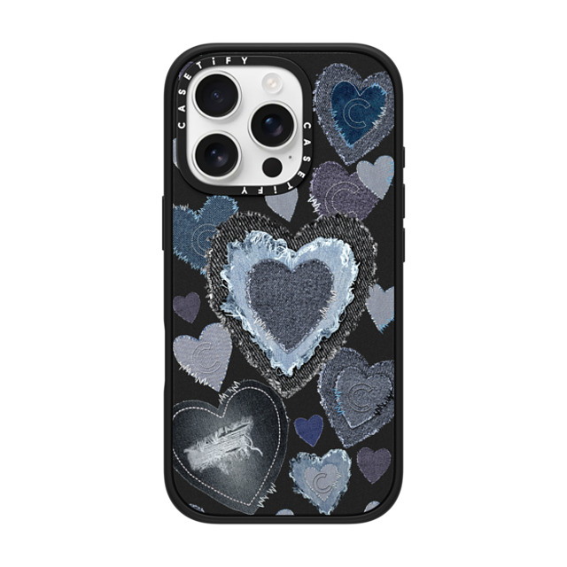 CASETiFY iPhone 16 Pro ケース マットブラック インパクトケース MagSafe対応 Sweet Rebel Heart Case casetify_artist Father's Day CASETiFY iPhone 16 Pro ケース マットブラック インパクトケース MagSafe対応 Sweet Rebel Heart Case casetify_artist Father's Day