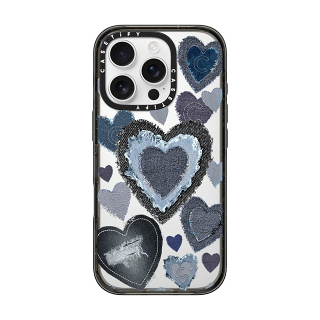 CASETiFY iPhone 16 Pro ケース ブラック インパクトケース Sweet Rebel Heart Case casetify_artist Back to School CASETiFY iPhone 16 Pro ケース ブラック インパクトケース Sweet Rebel Heart Case casetify_artist Back to School