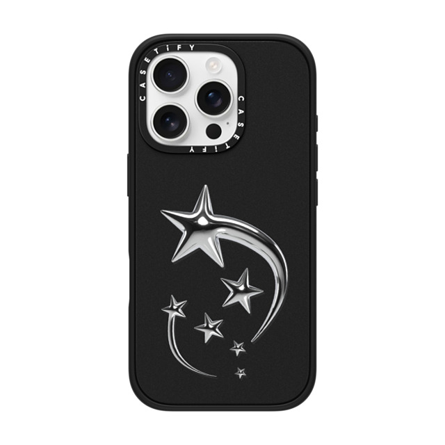 CASETiFY iPhone 16 Pro Case Matte Black Impact Case MagSafe Compatible Metallic Star casetify_artist Back to School CASETiFY iPhone 16 Pro Case Matte Black Impact Case MagSafe Compatible Metallic Star casetify_artist Back to School