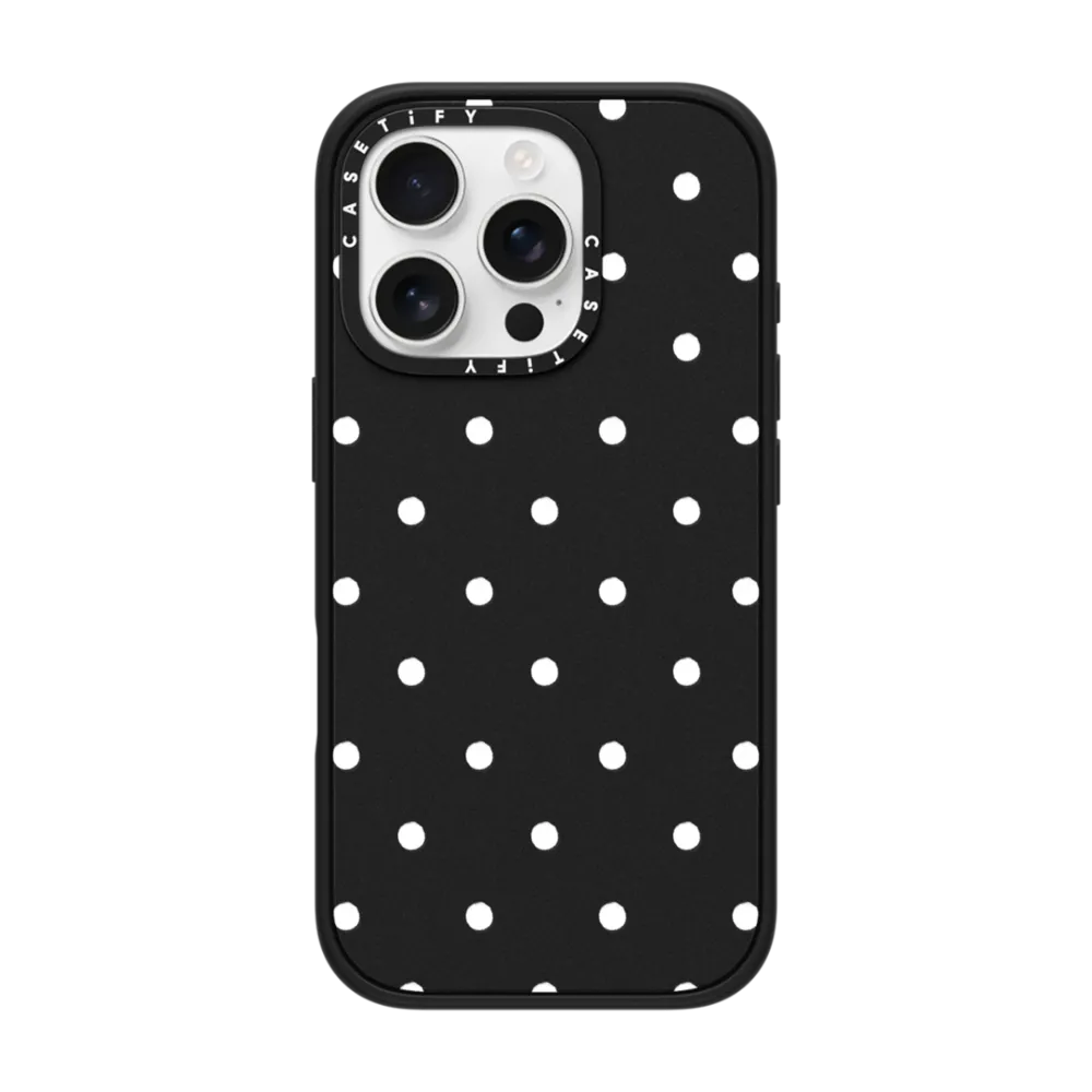 Impact iPhone 16 Pro Case MagSafe Compatible - Classic Dottie Phone Case