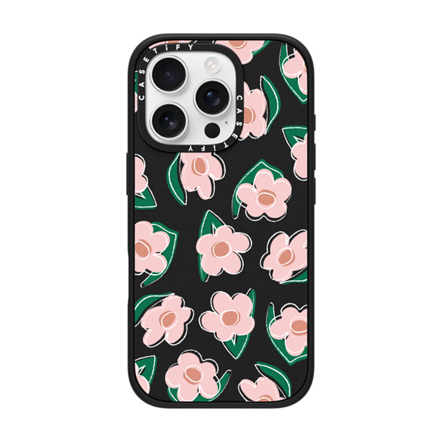 CASETiFY iPhone 16 Pro Case マットブラック インパクトケース MagSafe対応 Floral,Pattern Floral,Pattern Pink Floral New iPhone CASETiFY iPhone 16 Pro Case マットブラック インパクトケース MagSafe対応 Floral,Pattern Floral,Pattern Pink Floral New iPhone