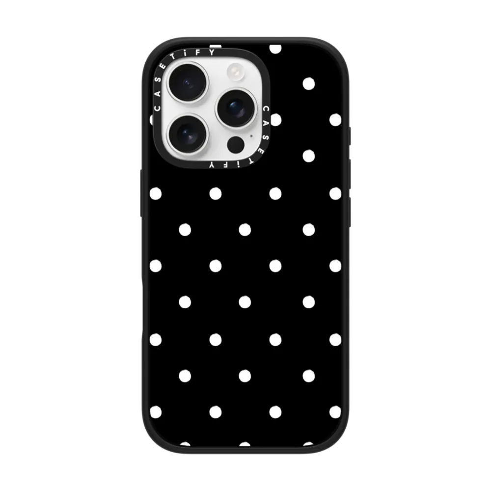 Impact iPhone 16 Pro Case MagSafe Compatible - Classic Dottie