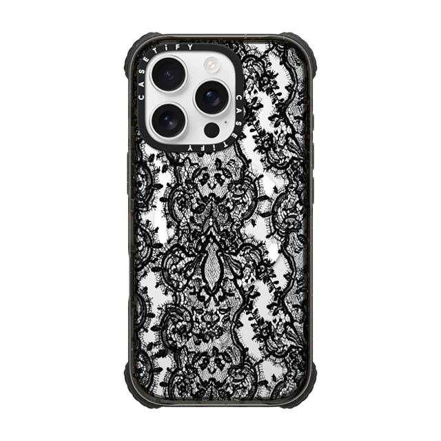 CASETiFY iPhone 16 Pro ケース ブラック ウルトラ インパクトケース MagSafe 対応 Pattern,Bowcore Bowcore,Coquette,Pattern Lace Pattern New iPhone CASETiFY iPhone 16 Pro ケース ブラック ウルトラ インパクトケース MagSafe 対応 Pattern,Bowcore Bowcore,Coquette,Pattern Lace Pattern New iPhone