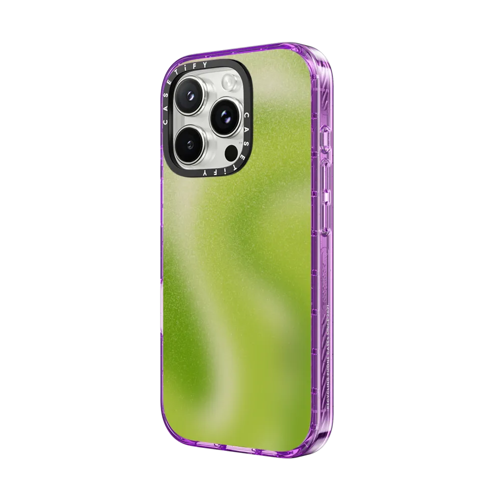 Impact iPhone 16 Pro Case MagSafe Compatible - Matcha Swirls