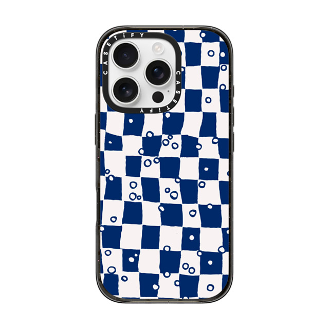 CASETiFY iPhone 16 Pro Case ブラック インパクトケース MagSafe対応 Checkered,Pattern Pattern,Checkered Bubble Chessboard New iPhone CASETiFY iPhone 16 Pro Case ブラック インパクトケース MagSafe対応 Checkered,Pattern Pattern,Checkered Bubble Chessboard New iPhone