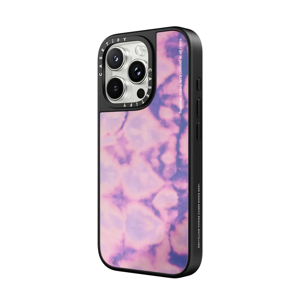 Mirror iPhone 16 Pro Case MagSafe Compatible - Lilac Purple Dye