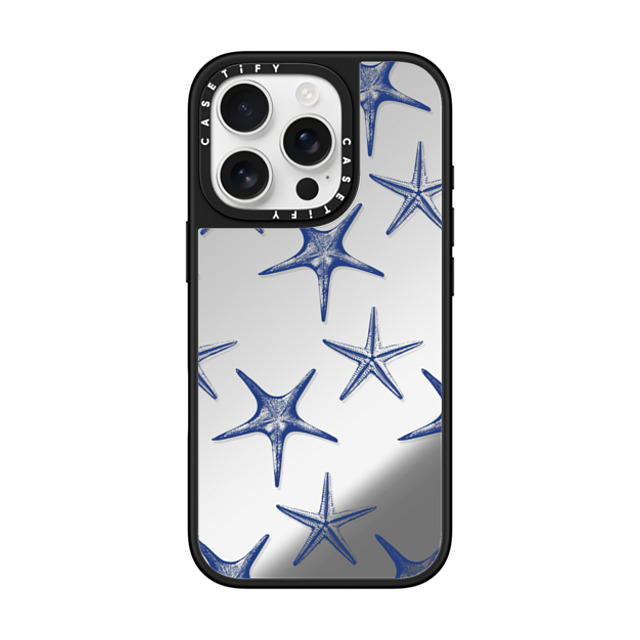 CASETiFY iPhone 16 Pro Case Silver on Black ミラーケース MagSafe対応 Star gazing casetify_artist CASETiFY iPhone 16 Pro Case Silver on Black ミラーケース MagSafe対応 Star gazing casetify_artist