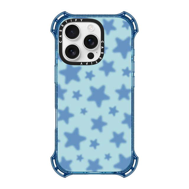CASETiFY iPhone 16 Pro Case ベイビーブルー バウンスケース Star,Pattern,Y2K STAR BABY CASETiFY iPhone 16 Pro Case ベイビーブルー バウンスケース Star,Pattern,Y2K STAR BABY