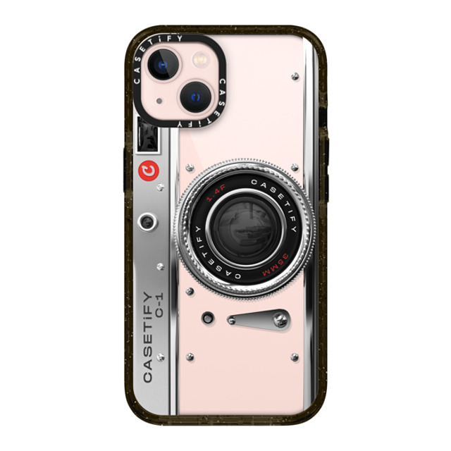 CASETiFY iPhone 13 ケース ブラック インパクトケース カメラ Camera Case - Classic