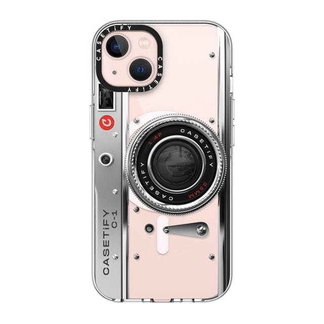 CASETiFY iPhone 13 ケース クリア クリア ケース MagSafe対応 カメラ Camera Case - Classic