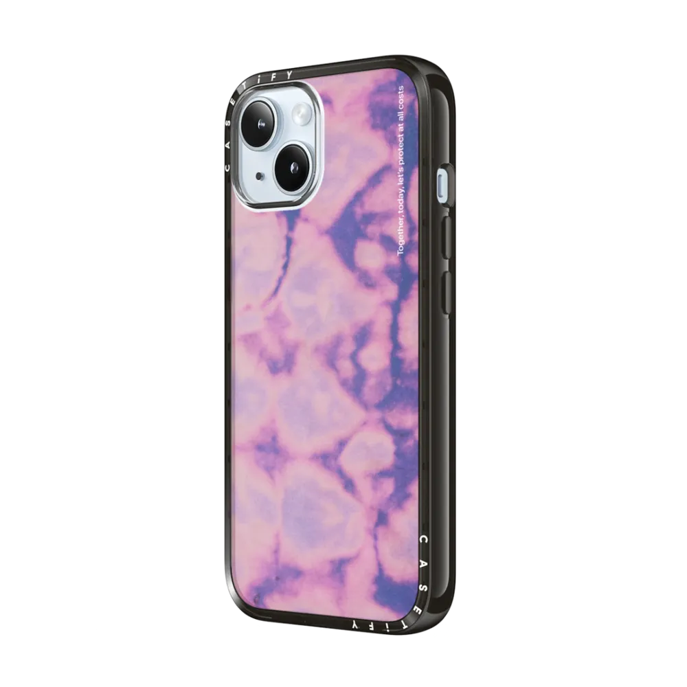 Impact iPhone 15 Case MagSafe Compatible - Lilac Purple Dye