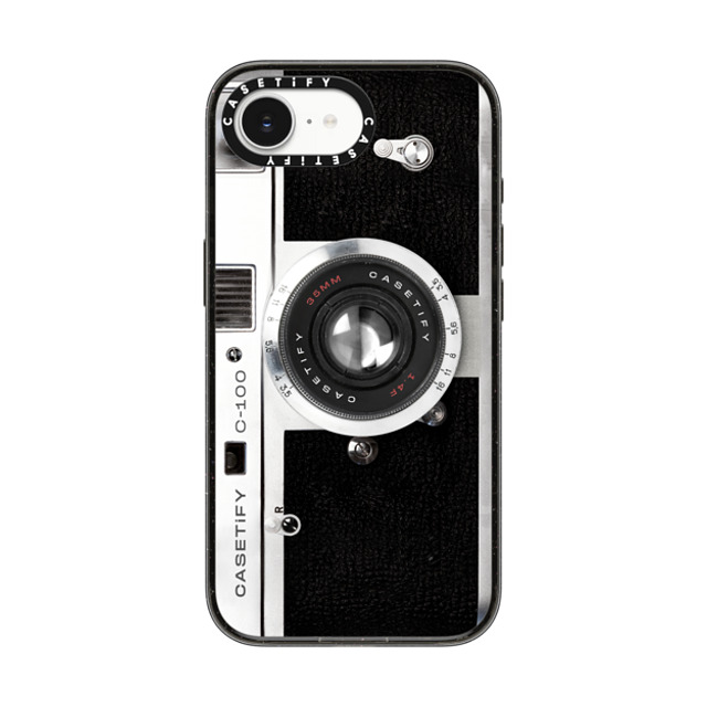CASETiFY iPhone 16e Case Black Impact Case MagSafe Compatible Camera カメラ Camera Case - Retro Back to School CASETiFY iPhone 16e Case Black Impact Case MagSafe Compatible Camera カメラ Camera Case - Retro Back to School