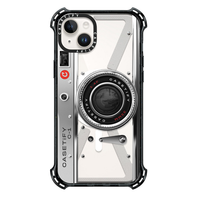 CASETiFY iPhone 14 Plus ケース ブラック バウンスケース Camera カメラ Camera Case - Classic Father's Day CASETiFY iPhone 14 Plus ケース ブラック バウンスケース Camera カメラ Camera Case - Classic Father's Day