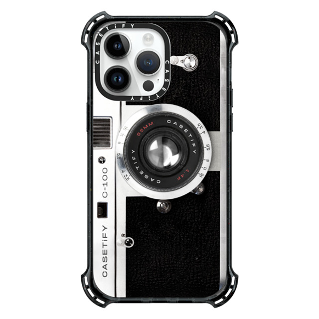 CASETiFY iPhone 14 Pro Max ケース ブラック バウンスケース Camera カメラ Camera Case - Retro Back to School CASETiFY iPhone 14 Pro Max ケース ブラック バウンスケース Camera カメラ Camera Case - Retro Back to School