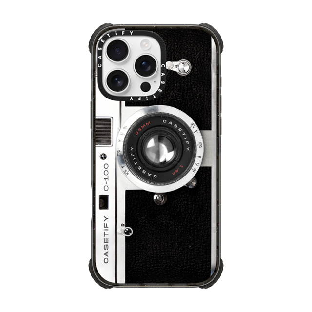 CASETiFY iPhone 16 Pro Max ケース ブラック ウルトラ インパクトケース MagSafe 対応 Camera カメラ Camera Case - Retro Father's Day CASETiFY iPhone 16 Pro Max ケース ブラック ウルトラ インパクトケース MagSafe 対応 Camera カメラ Camera Case - Retro Father's Day