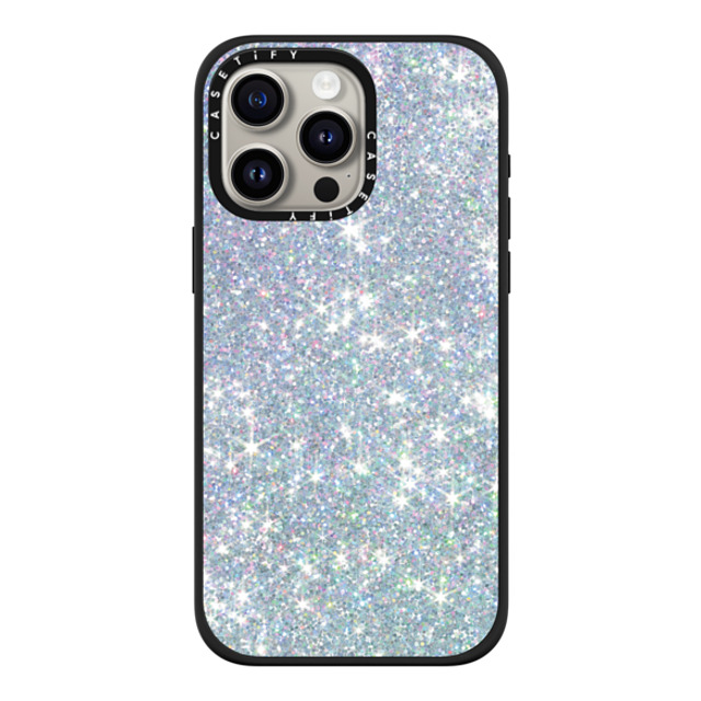 CASETiFY iPhone 15 Pro Max ケース マットブラック インパクトケース MagSafe対応 GLITTER DREAM casetify_artist