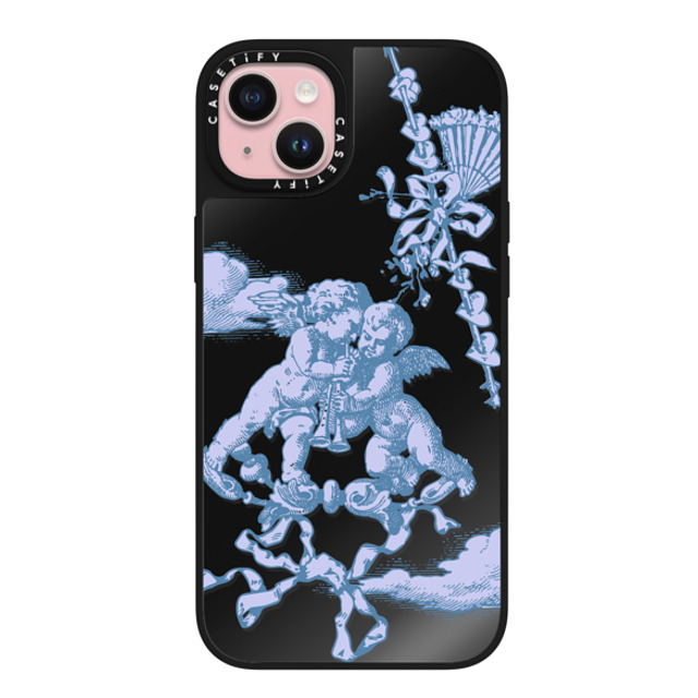 CASETiFY iPhone 15 Plus ケース Black on Black ミラーケース MagSafe対応 Cloud Cloud At Lover's Gate Father's Day CASETiFY iPhone 15 Plus ケース Black on Black ミラーケース MagSafe対応 Cloud Cloud At Lover's Gate Father's Day
