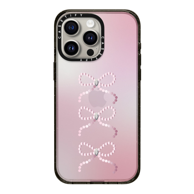 CASETiFY iPhone 15 Pro Max ケース ブラック インパクトケース Anne's Diary casetify_artist