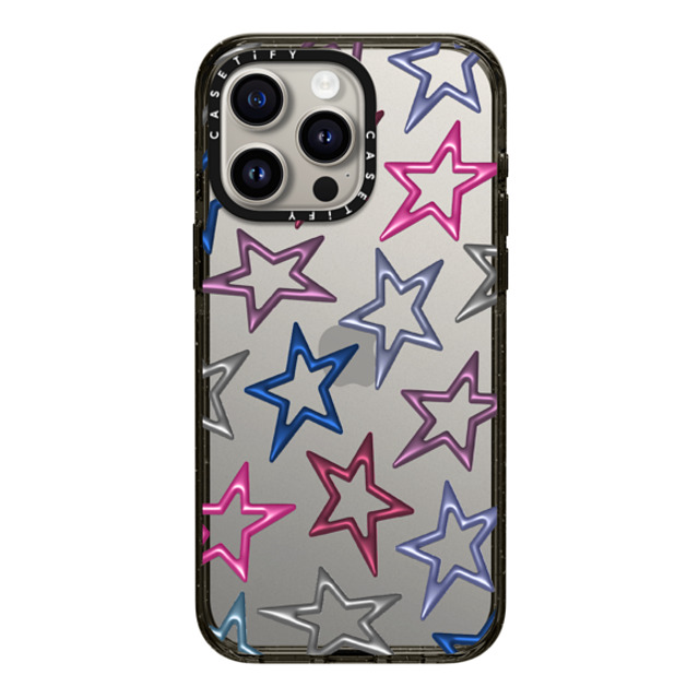 CASETiFY iPhone 15 Pro Max ケース ブラック インパクトケース All Star casetify_artist